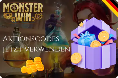 Monster Win Casino bonus Aktionscodes jetzt verwenden